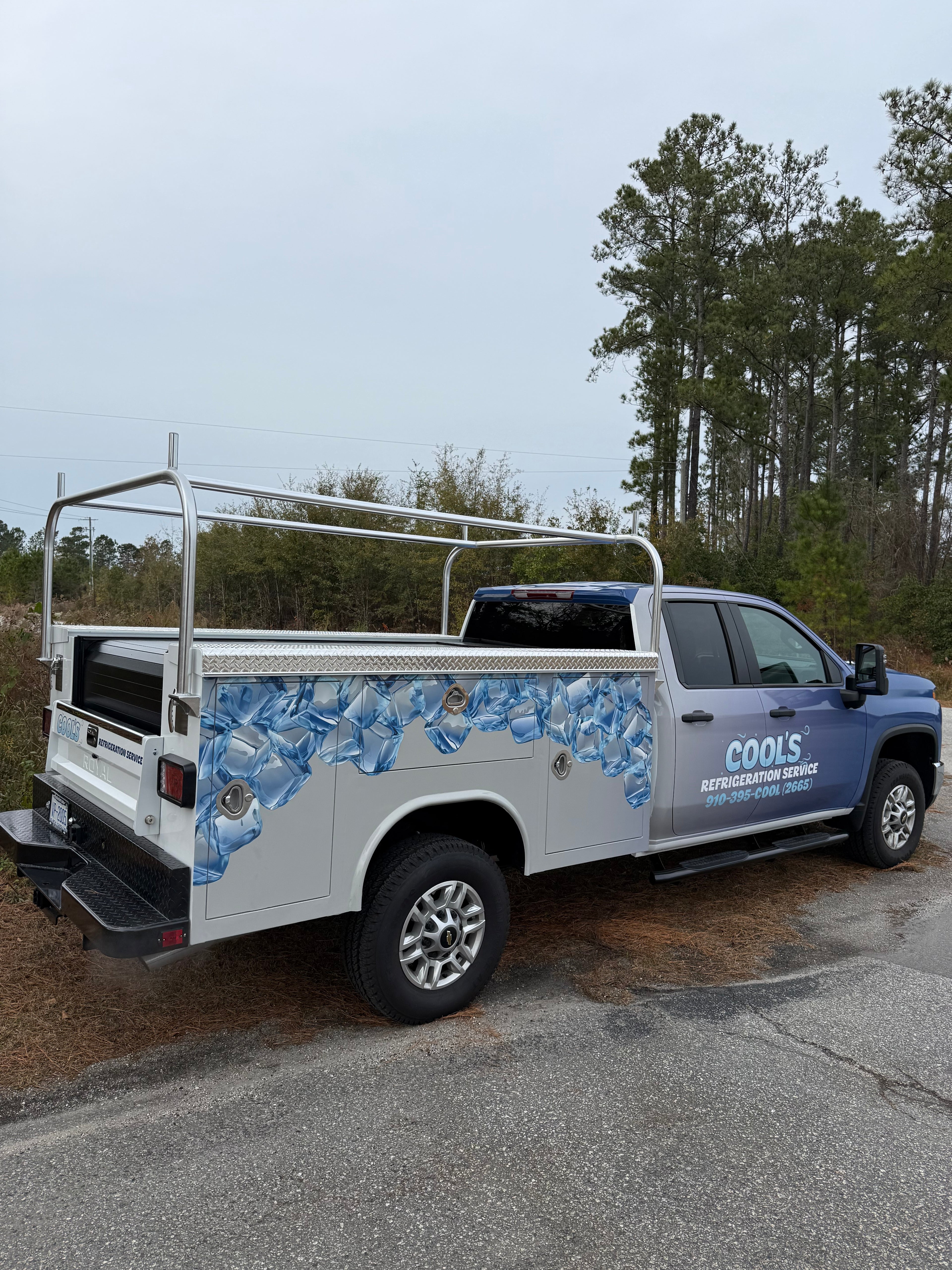 ALTRA aluminum truck flatbed — side profile view